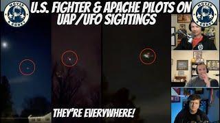 Fighter and Apache Pilots React to UAP/UFO Sightings