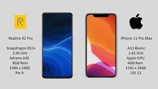 Realme X2 Pro vs iPhone 11 Pro Max: Antutu Benchmark