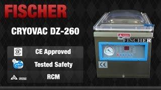 FISCHER Equip Vacuum Sealer Cryovac Machine DZ-260