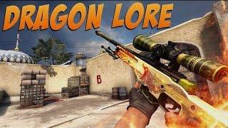 Выпал AWP Dragon Lore Stat Trek