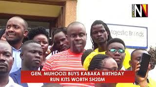 Gen  Muhoozi buys Kabaka birthday run kits worth Sh20m