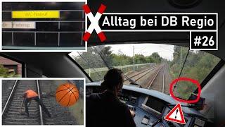 Sonstiger Alltag bei DB Regio #26 | Knotenpunkt Fürth, Kupplungsstörung am Morgen und WC-Notruf