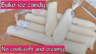 Buko ice candy with buko juice so soft and creamy|Ice candy for business|Maila