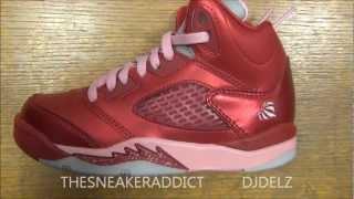 2013 Air Jordan V Valentines Day 5 Sneaker With @DJDelz #HotOrNotx TheSneakerAddict