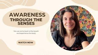 Awareness through the senses