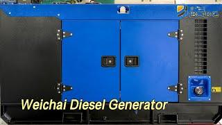 Engine Weichai Diesel Generator 20kw Enclosed IP55 CE Certified