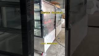 Cake Display Counters Pastry Display #kitchendesign #business #cake #baking #shortvideo #bakery