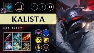 Kalista ADC vs Sivir: Rampage - EUW Master Patch 14.24