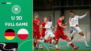 Germany vs. Poland | Full Game | Under-20 - International Match