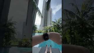 124. Vyvo smart chain | Sunrise & swimmingin Singapore  #vyvosmartchain #singapore