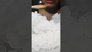 Ice eating ASMR | Ice mukbang |satisfying #satisfyingvideo #satisfying #asmr #viralvideo #iceeating