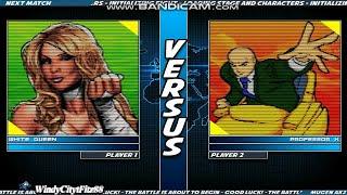 WindyCityFitz88 Mugen Battles | White Queen/Emma Frost (Marvel) vs Professor X (Marvel)
