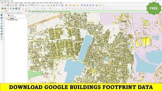 Download Google Buildings Footprint data | Open Buildings | Shapefile