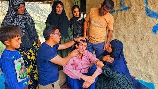 Kind and together: Mr. Mahmoud revives hope in the heart of Sajjad, a blind boy