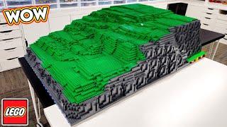 LEGO Mountain Section 2.0... this is HUGE!