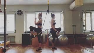 Early bird cast demet ozedemir ( sanem )workout