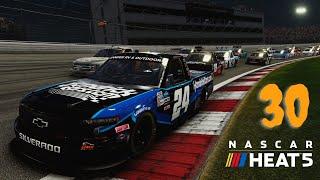 Let´s Play NASCAR Heat 5 #30 - Saison 2 Trucks Vet Tix Camping World 200 auf dem Atlanta Speedway