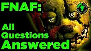 Game Theory: FNAF Mysteries SOLVED pt. 1