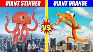 Giant Stinger Flynn vs Giant Orange | SPORE