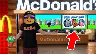 QUITTING Pet Simulator X to work at MCDONALD'S...