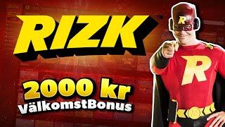 RIZK CASINO RECENSION! (2000 kr i välkomstbonus)