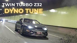 TWIN TURBO 300ZX Z32 DYNO TUNE