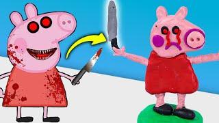 Лепим Свинку Пеппа EXE (Peppa Pig.exe) из Пластилина!