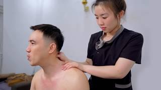 ASMR  Foot and Back Massage – You’ll Feel Her Strength in Every Move