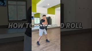 How to slip and roll punches #boxing #combatsport #mma #ufc #martialart
