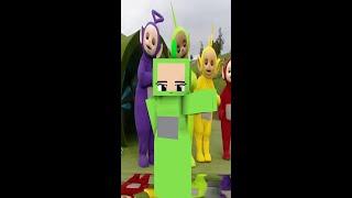 Teletubbies Netflix #memes Darling Ohayo - Minecraft #shorts