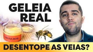 Efeitos da Geleia Real contra a má circulação: ela pode limpar as veias e desentupir as artérias?