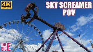 Sky Screamer POV (4K 60FPS), North American Midway Frisbee | Non-Copyright