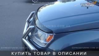 Дефлектор капота Сузуки Гранд Витара 2. Мухобойка Suzuki Grand Vitara 2. Tuning. Тюнинг запчасти