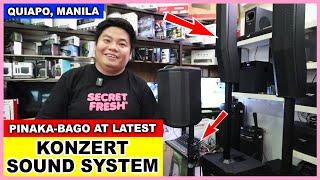 BILIHAN SA QUIAPO NG PINAKA-BAGO AT LATEST SOUND SYSTEM NG KONZERT GRABE QUALITY NA AT MATIBAY PA!