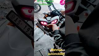 YAMAHA MT 15  HEADLIGHT MODIFICATION ️️ #mrahman12 #shots #bike2023 #shor #bike #biketop