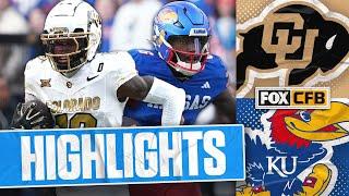 No. 16 Colorado Buffaloes vs. Kansas Jayhawks Highlights | FOX College Football