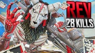 AMAZING Revenant 28 KILLS and 5,496 Damage Apex Legends Gameplay