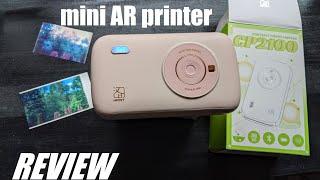 REVIEW: HPRT Portable Mini Photo Printer for Phones - Thermal Dye Sublimation vs. Zink? (CP2100)