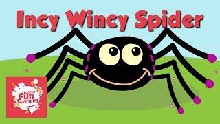 Incy Wincy Spider | Toddler Fun Learning | Nursery Rhyme