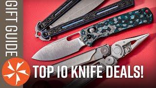 Top 10 Knife Deals Happening Now | 2024 Holiday Gift Guide