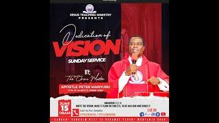 DEDICATION OFVISION(HOLY COMMUNION)SUNDAY SERVICE.
