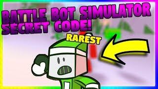 NEW SECRET CODE IN BATTLE BOT SIMULATOR! 