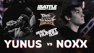 YUNUS vs NOXX | Rap Battle | iBattleTV #FreeHunnit #BringHunnitHome