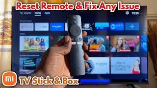 How to Reset Xiaomi Mi TV Stick Remote - Fix Remote Issues