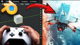 This FREE Plugin Turns Blender Into a FPV Drone Simulator......