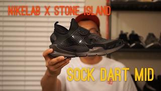 Nikelab x Stone Island Sock Dart Mid Overview