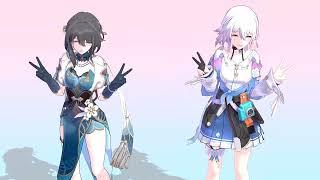 Ruan Mei or March 7th 再会の誓い | Honkai Star Rail MMD