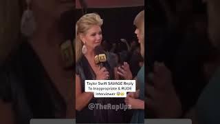 Taylor Swift Savage reply to rude interviewer  - Celebrity Bizz