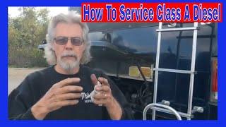 V-67 Class A 8.3 Cummins Diesel Oil Change How-To