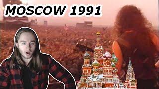 GERMAN GUY Reacts To Metallica - Enter Sandman Live Moscow 1991 HD